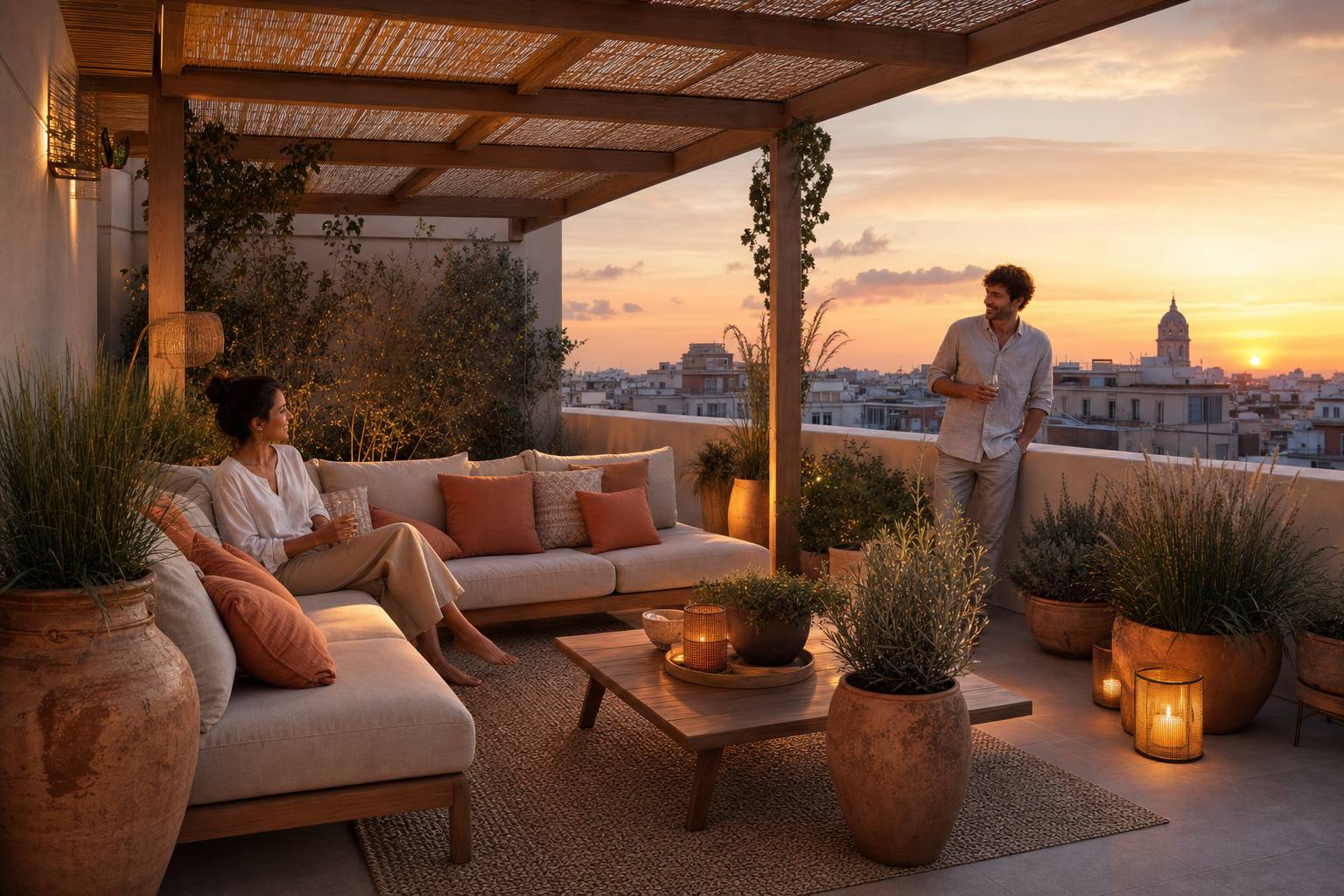 Ideas para decorar una terraza en un ático